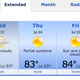Image: AccuWeather screenshot